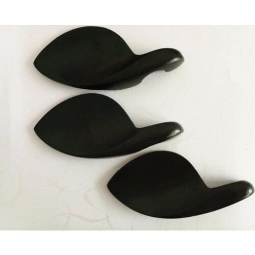 3pcs Violin 4/4 chin rest left hand natural ebony violin part yinfente #581