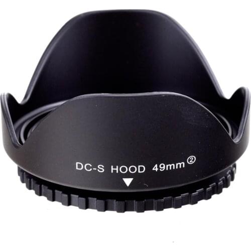 49mm Flower Reversible Petal Camera Lens Hood for Nikon Canon Sony 52mm Lens Camera