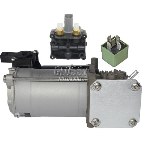 AP03 New Air Suspension Compressor Pump+Valve+Relay For BMW 5 Series E61 525xd 530xd 525d 525i 530d 530i xDrive 37106793778