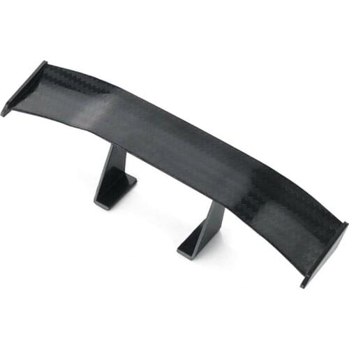 Car Universal Carbon Fiber Mini Spoiler Exterior Modification Small Tail Wing Personality Car Sticker Car Rear Tail Decoration