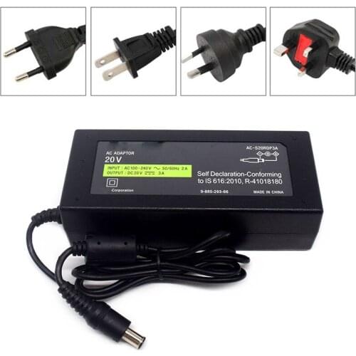 For AC-S20RDP3A AC Adaptor Power Supply Female 1-Pin - Used