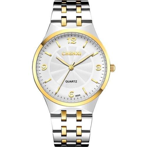 Gold Watches Men Luxury Brand Famous Wrist watch Male Clock Golden Stainless Steel WristWatch Quartz Original Relogio Masculino