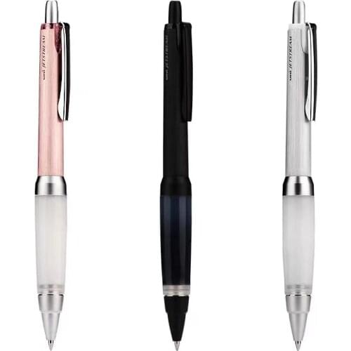 1pcs Japan uni SXN-1000-07 0.7mm Gel Pen Alpha Gel Grip Metal Barrel Bussiness School Student