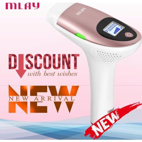 Mlay IPL laser Hair Removal Machine Depilador a Laser Epilator Face Body Hair Remover Device Bikini Trimmer Epilator for Women