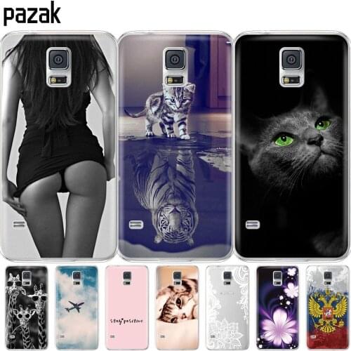 Soft Silicone case For Samsung Galaxy S5 Cases phone shell Cover For Samsung S5 Neo Case Capa For Samsung S5 i9600 SM-G900F new