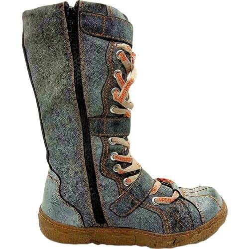 2021 New Fashion Beauty Leather Shoes Leisure Medium Long Boots Fashion Leather Shoes Women Shoes