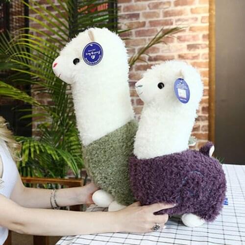 28cm Cartoon Alpaca Plush Doll Toy Animal Plush Llama for Baby Kid Children
