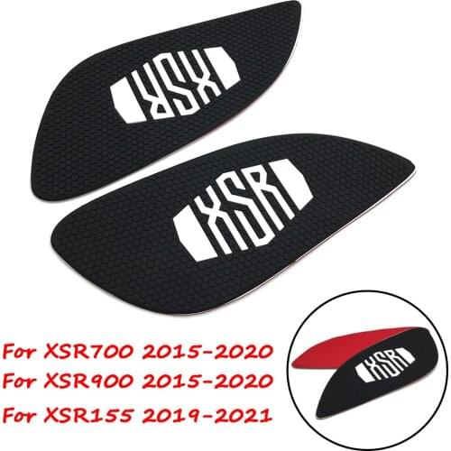 Motorcycle Anti-Heated Gas Tank Side Traction Knee Protector Anti Slip Pad For Yamaha XSR700 XSR900 2015-2020 XSR155 2019-2021