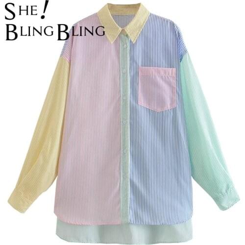 SheBlingBling Women's Striped Shirts