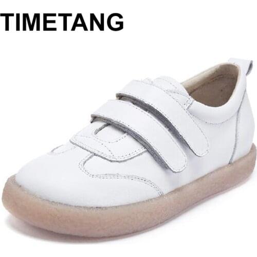 TIMETANG 2021 Fashion Women Shoes Genuine Leather Loafers Women Casual Shoes Handmade Soft Comfortable Shoes Women FlatsE763
