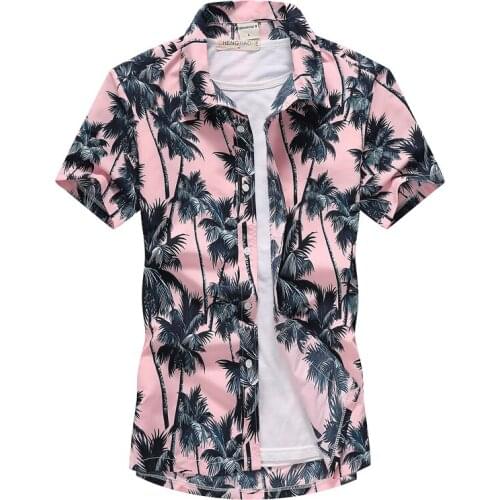 Tlothes Men's Beach (Hawaiian) Shirts