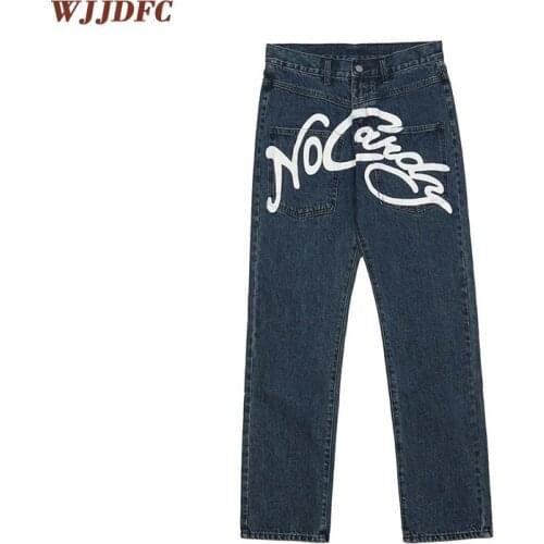WJJDFC Loose Jeans For Men