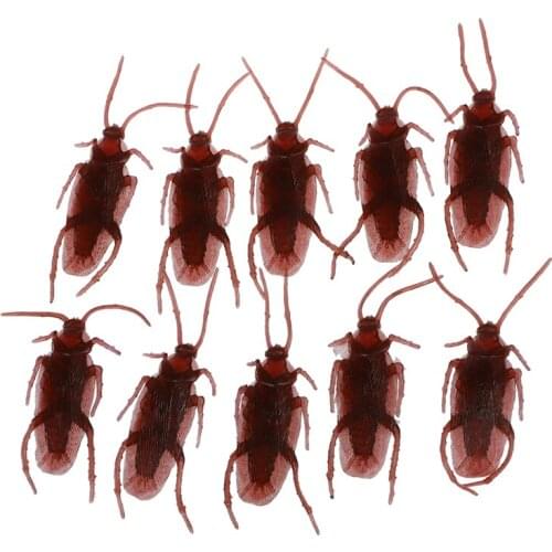 10 Fake Roaches Prank Novelty Cockroach Bugs Look Real