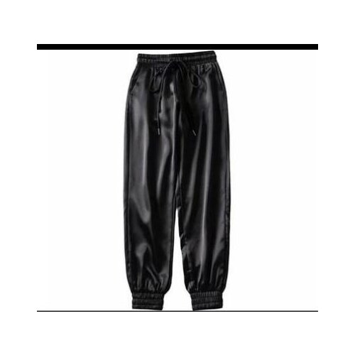 30pcs/lot woman casual solid satin pants female summer spring ankle length mid waist trousers