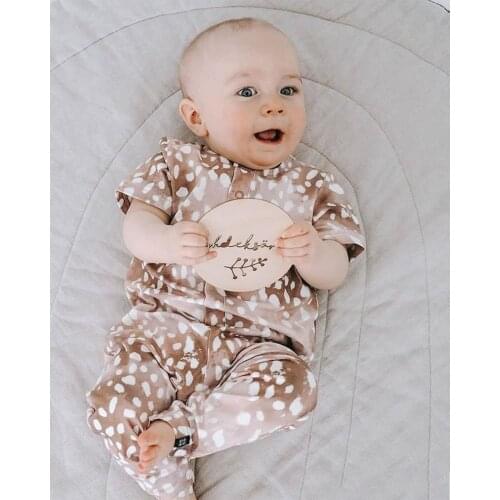 Ma&Baby 0-2Y Infant Newborn Baby Boy Girl Jumpsuit Long Sleeve Romper Playsuit Clothing Autumn Spring Outfits DD40