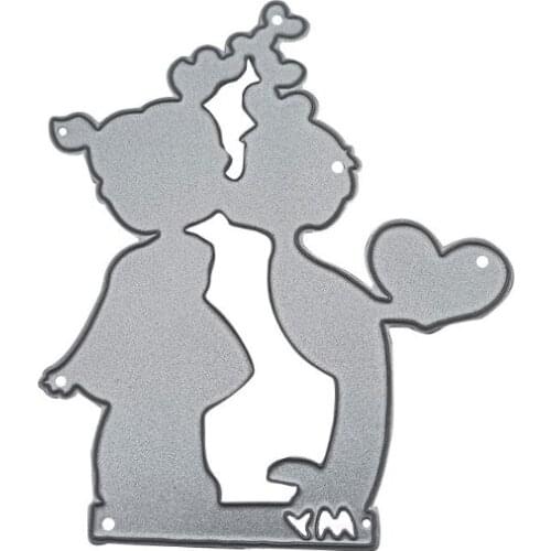 Kids Metal Cutting Dies Stencil DIY Scrapbooking Album Paper Card Template Mold Embossing Craft Decoration