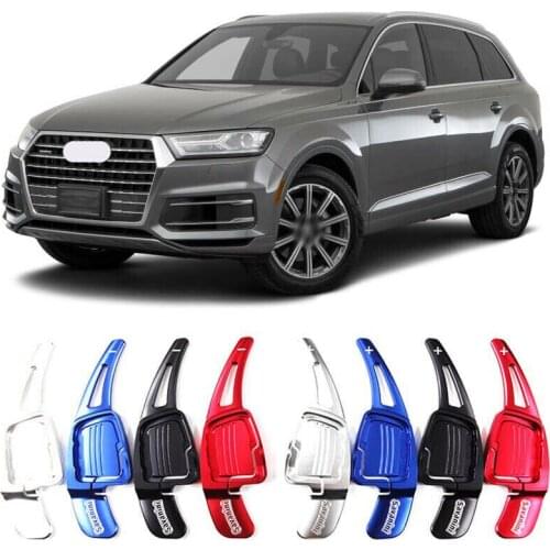 Savanini Alloy Add-On Steering Wheel DSG Paddle Shifters Extension For Audi Q7 2016-2019