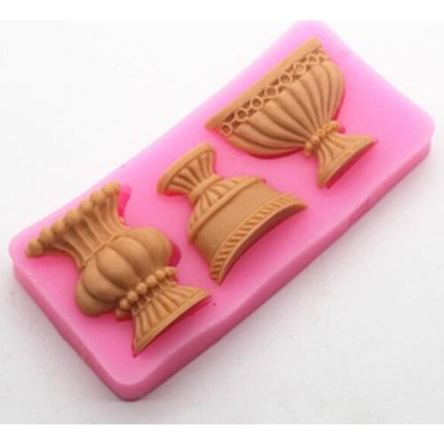 Cake Mould Vase Fondant Mold Cake Decorating Mold Cake Decorative Mold Tool Soap Mould Silicone Baking Tools