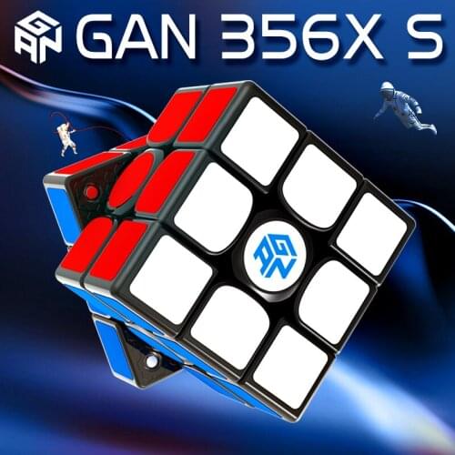 GAN356 X S Magnetic Speed Gan Cube 3x3 Professional Stickerless Magic Puzzle Cubes GAN356X S 3x3x3 Magnets 3x3x3 Cube Gan 356 xs