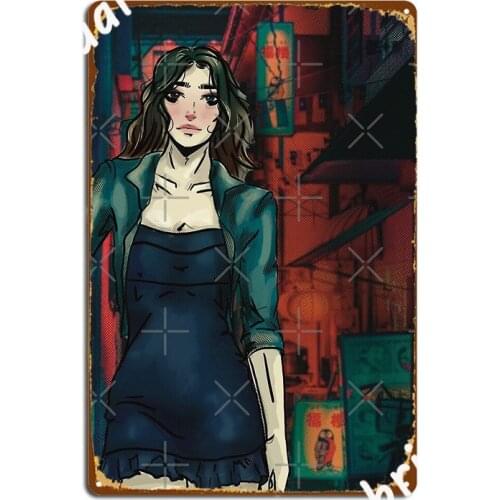 Night Out Metal Plaque Poster Plaques Design Living Room Pub Tin Sign Posters