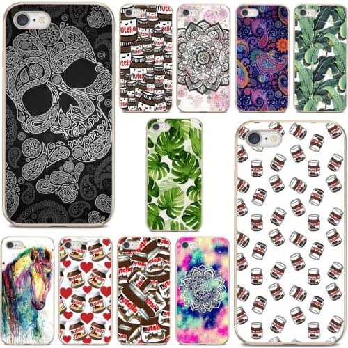 For Samsung Galaxy A9 A8 Star Lite A3 A5 A7 A6 Plus 2018 2015 2016 2017 Soft Shell Case Horse Mandala Paisley Palm Leaf