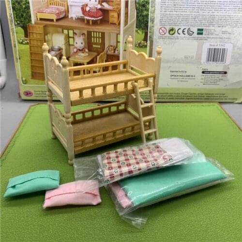 Geniune Sylvanian Doll Families Dollhouse Animal Figures furniture set clothes house food without package