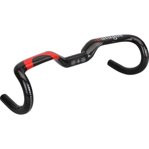 NEW BALUGOE carbon fiber carbon fiber highway bicycle thighed handle carbon handlebar road bike handlebar 31.8*400 420 440MM