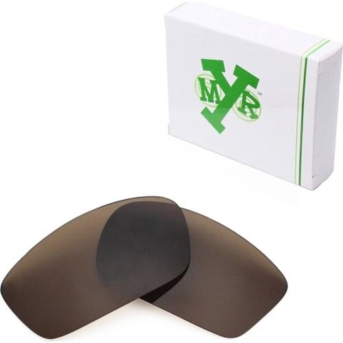 Mryok Anti-Scratch POLARIZED Replacement Lenses for Oakley Splinter Sunglasses Bronze Brown