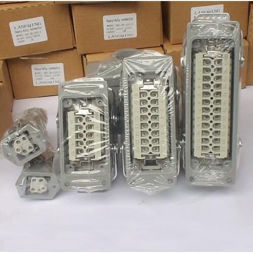 Syj15 rectangular heavy load connector 5-pin 10 pin 16 pin 24 pin temperature control connection