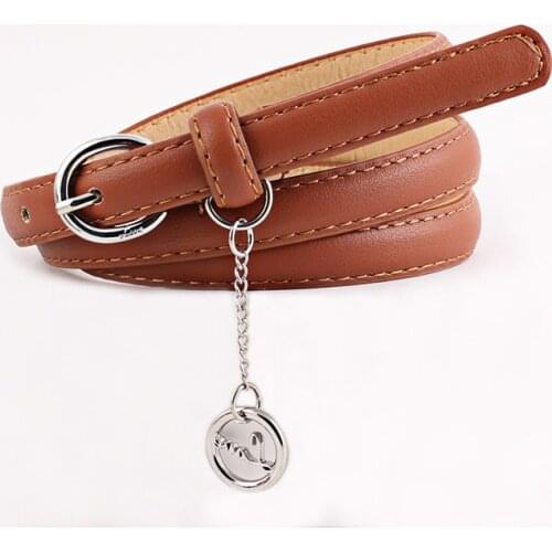 9 color Black Leather Belt Woman Waist Belts for Women Luxury Brand Pendant Belt Strass Inlaid Jeans Ceinture Strap