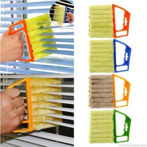 Washable Window Dusting Cleaner Tool Shutters Cleaner Brush Tool Mini Blind Duster Brush Dust Clean Venetian Blind Brush ly19 21