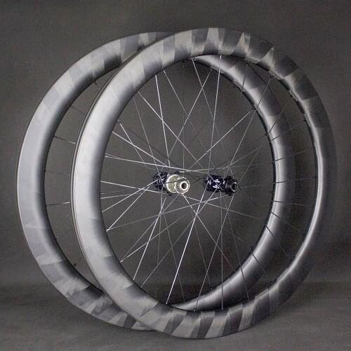 EXPLORER Carbon-Wheelset X weave 45mm Depth Road Bike 700C Disc Brake Racing Bike Wheel 411-412SB Carbon Road Racing Wheelset