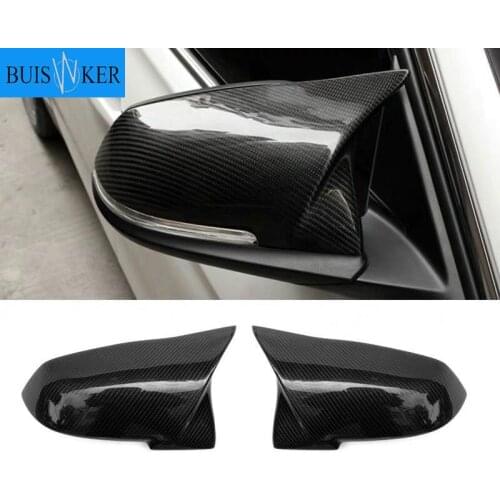 X1 F48 Carbon Mirror Cover For BMW X2 F39 F46 F45 F49 F52 G29 2 Series Touring Side RearView Mirror Case M Look 2014-2018