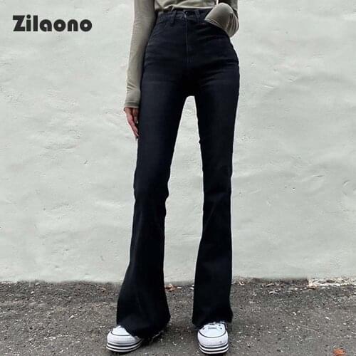 Zilaono Women's Flared Jeans