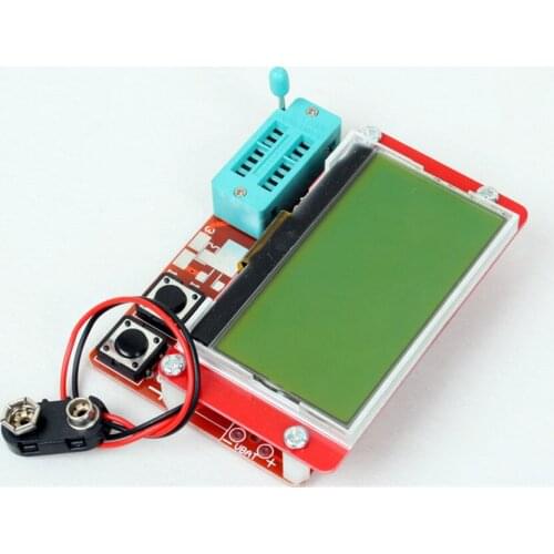 1pcs New 12864 128X64 LCD Transistor Tester Diode Triode Capacitance ESR Meter MOS/PNP/NPN PNP Mosfet