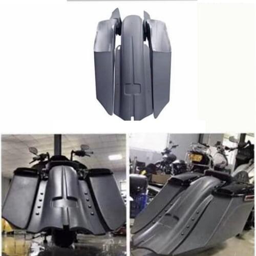 Motorcycle Adaptations Accessory Rear Covers With Seat Post/Side Bags For Harley Touring Road King Glide 2014-2020