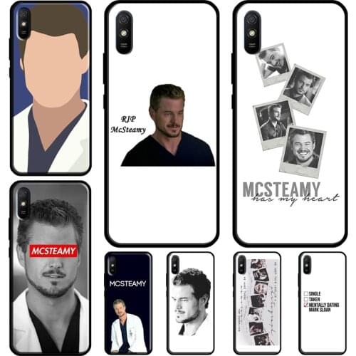 Greys Anatomy McSteamy Heart Mark Sloan Case For Xiaomi Redmi Note 10 Pro 8 9 Pro 8T 9S Cover For Redmi 9T 9 9A K40 9C 7A 8A