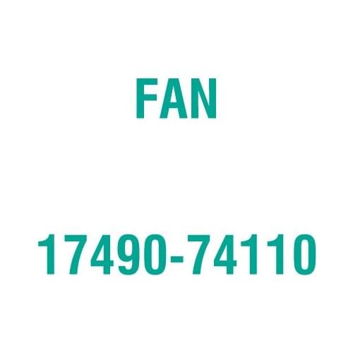 For Kubota 17490-74110 FAN