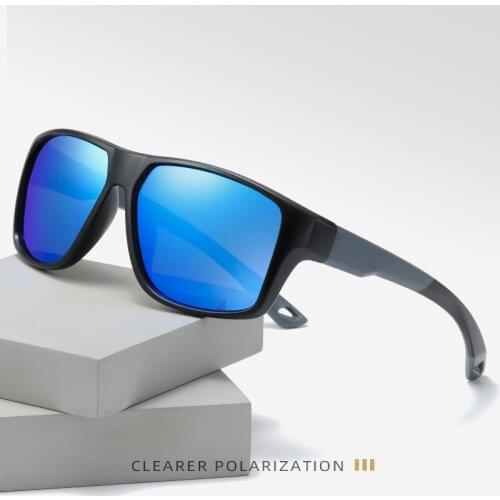 Fashion Cycling Sunglasses Polarized Sun Glasses Men And Women Mirror Polarized Anti-glare Driving Sports Eyewear Outdoor