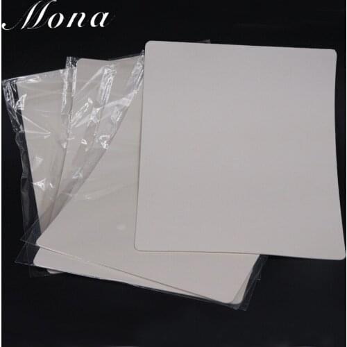 New 5pcs 20 x 15cm beginer training Blank/without drawing Tattoo Practice Fake Skin Sheet Double Side Supply Free shipping
