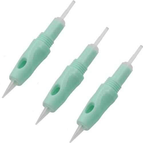 Wholesale New best size 3rl disposable permanent makeup needle tattoo needle cartridge 50pcs for charmant tattoo machine