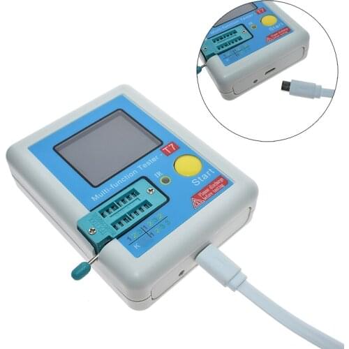 Transistor tester LCR-TC full color screen graphics display finished LCR-T7