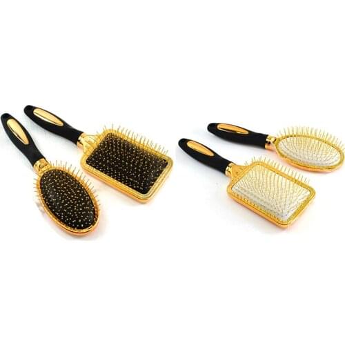 Hair Comb Scalp Massage Comb Hairbrush Nylon Women Curly Detangle Hair Brush Hairdressing Styling Tool