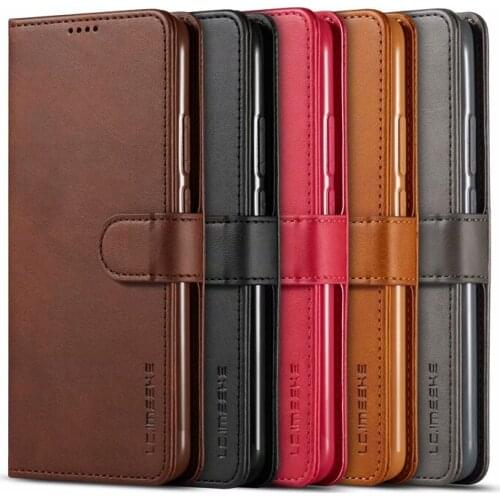 Luxury Anti-Shock Flip Magnetic PU Leather Phone Cover For Huawei Mate 30 Lite Wallet Card Slots for Huawei Nova 5i Pro Case