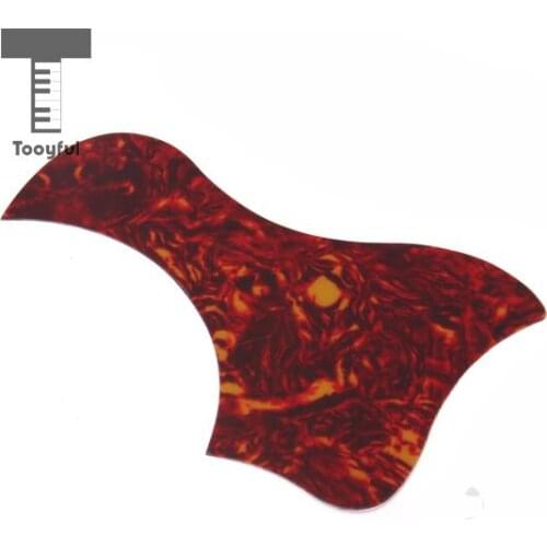 Tooyful PVC Duck Shape Shell Style Folk Acoustic Guitar Pickguard Self-Adhesive Scratch Plate Anti-Scratch Pickguard Accessory