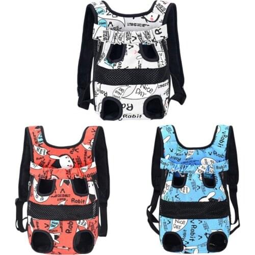 Mesh Dog Carriers Bag Outdoor Travel Backpack Breathable Portable Pet Dog Carrier for dogs Cats Mesh Backpack Pet Supplies