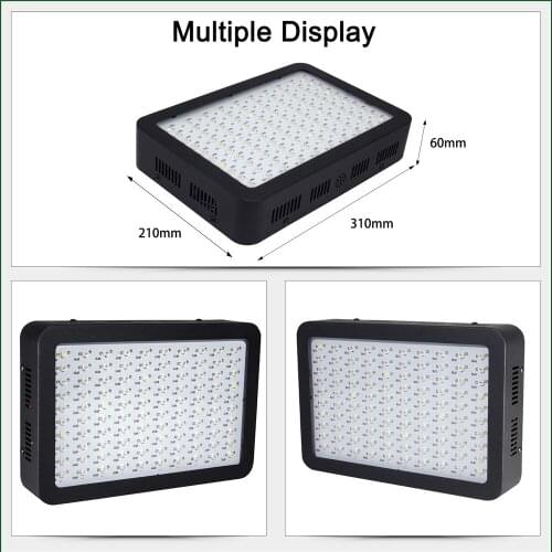 Full Spectrum LED Grow Light 300W 600W 1000W Growing Lamp Indoor Hydroponic Greenhouse LED Plant All Stage Growth Lighting