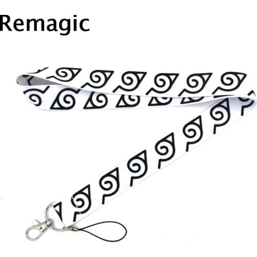 Funny Cartoon Anime Symbol Lanyard Keys Phone Holder Funny Neck Strap With Keyring ID Card DIY Animal webbings ribbons Hang