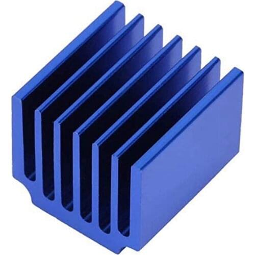 10Pcs Aluminum IC Radiator Stepper Motor Cooling Module Suitable for Motherboard Chip 3D Printer Module Radiator