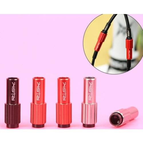 10pcs Brake Shift Cable connector Line Regulator shifter housing Cap micro Adjust screw bolt MTB BMX Road Bike